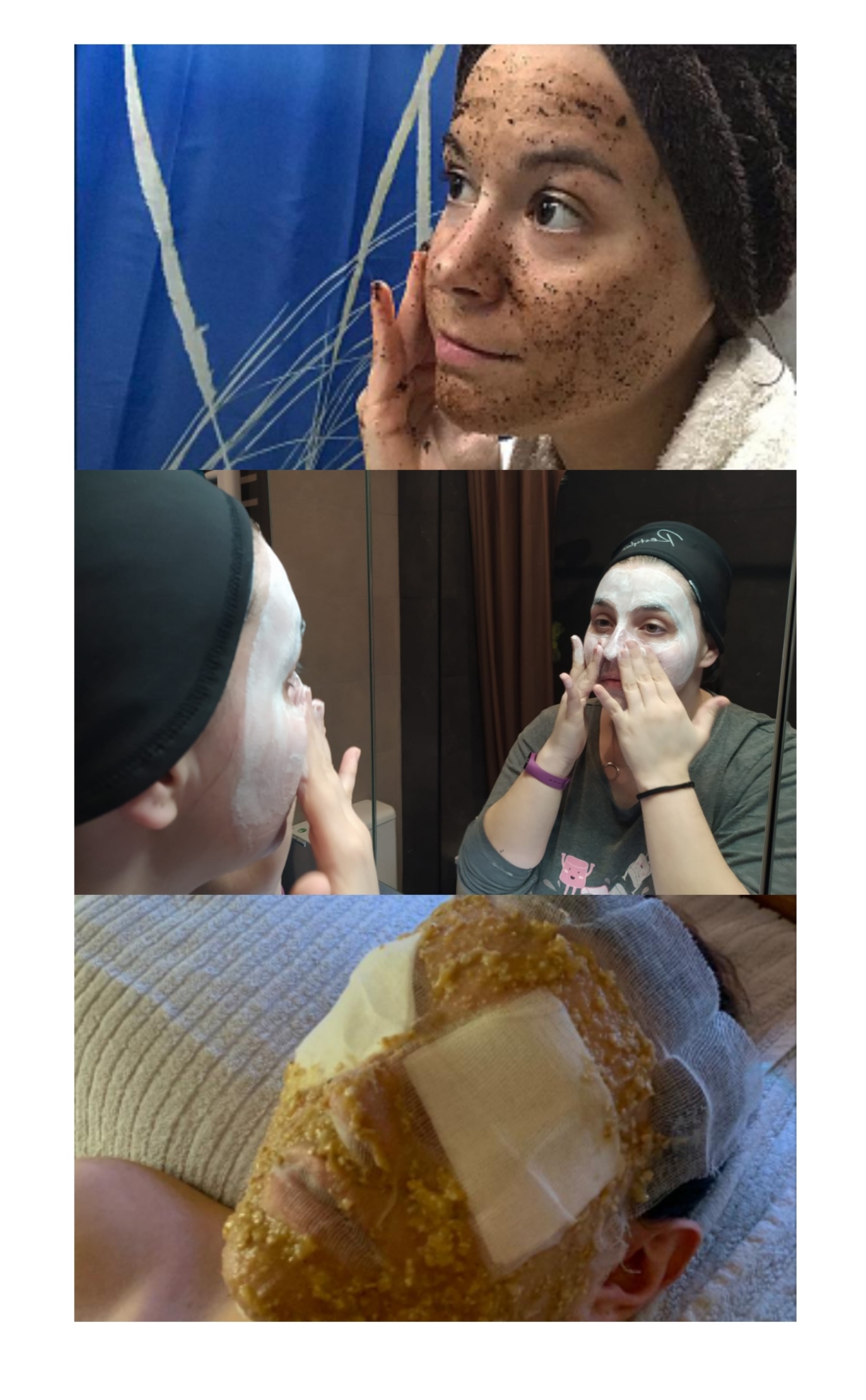 Mascarilla y exfoliantes