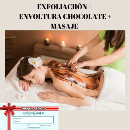 exofliación envoltura y masaje
