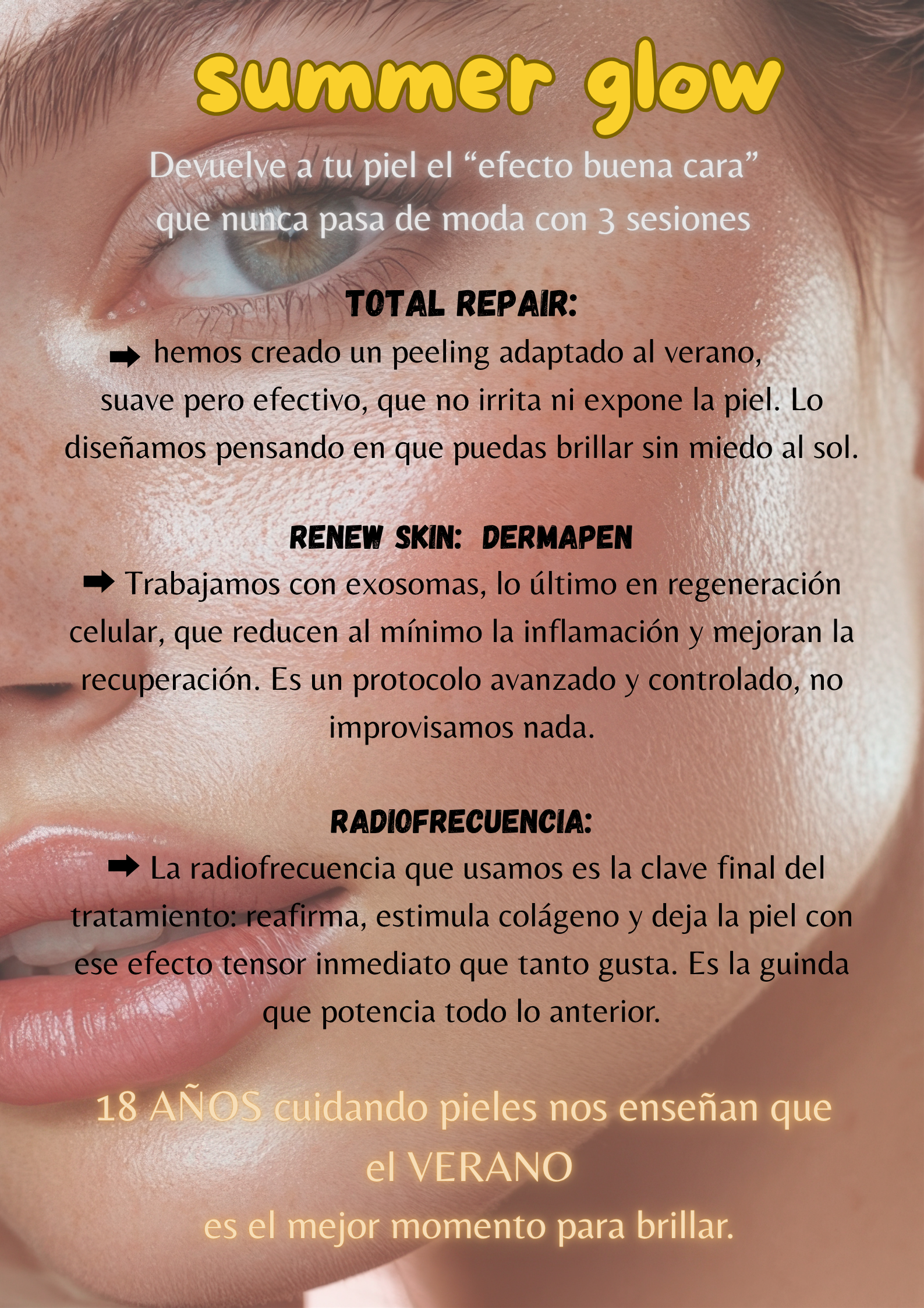 tratamiento summer glow